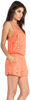 Thumbnail for your product : Splendid California Poppies Romper