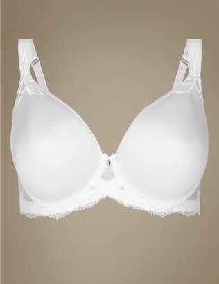 Marks and Spencer Lace Padded Full Cup Bra DD-GG