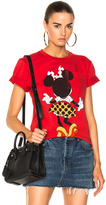Thumbnail for your product : Victoria Beckham Cotton Jersey Minnie Mouse Tee