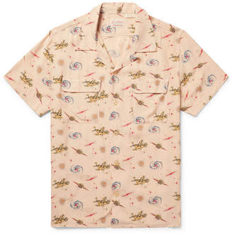 Levi's Vintage Clothing Camp-collar Printed Matte-satin Shirt