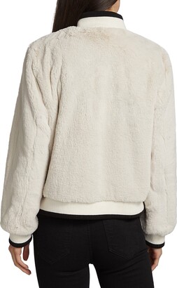 Ena Pelly Core Essential Faux Fur Bomber Jacket - ShopStyle