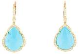 Thumbnail for your product : Penny Preville 18K Turquoise & Diamond Drop Earrings