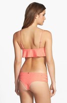 Thumbnail for your product : O'Neill 'Jax' Jacquard Ruffle Bikini Top