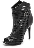 Thumbnail for your product : Schutz Quetlin Perforated Booties