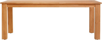 Linon Carenen Outdoor Solid Teak Wood Dining Table