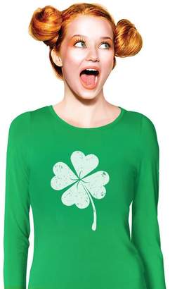 DAY Birger et Mikkelsen Tstars - St. Patricks Lucky Charm Clover Women Long Sleeve T-Shirt
