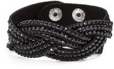 Thumbnail for your product : GUESS Braided Rhinestud Cuff Bracelet
