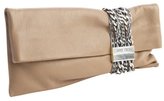 Thumbnail for your product : Jimmy Choo natural leather and chain 'Chandra' clutch bag
