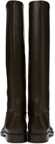 Thumbnail for your product : Brock Collection Brown Flat Riding Boots