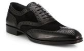 Thumbnail for your product : To Boot Burton Mixed-Media Brogue Oxfords