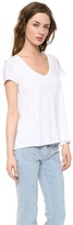 Thumbnail for your product : American Vintage Jacksonville Short Sleeve V Neck Tee