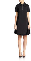 Thumbnail for your product : A.L.C. Gregory Pleated Shirtdress