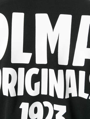 Colmar rear logo print hoodie