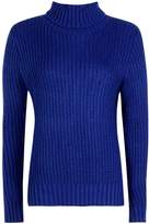 Thumbnail for your product : boohoo Soft Knit Oversized Roll Neck Jumper
