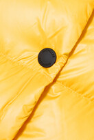 Thumbnail for your product : MONCLER GRENOBLE Resy Hooded Quilted Shell Down Vest - Yellow