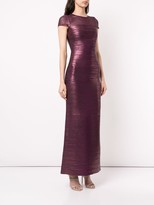 Thumbnail for your product : Herve Leger Shimmer Fitted Gown