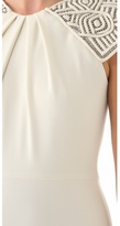 Thumbnail for your product : Badgley Mischka Deco Cap Sleeve Gown