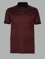 Thumbnail for your product : Marks and Spencer Supima® Cotton Striped Polo Shirt