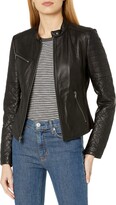 Women's Smooth Lamb Leather Cut Racer 