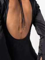 Thumbnail for your product : Alexander Wang Silk Keyhole Back Dress