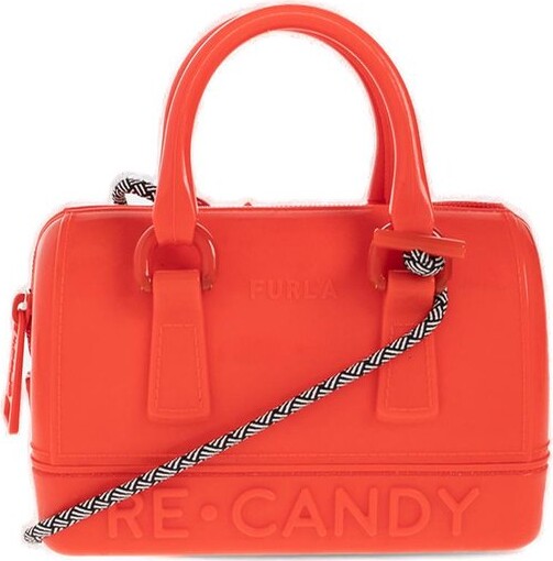 Furla Candy Logo Embossed Mini Tote Bag - ShopStyle