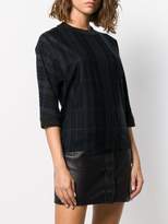 Thumbnail for your product : Stephan Schneider checked knit top
