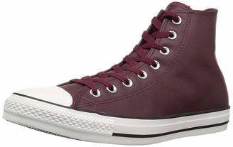 burgundy high top sneakers
