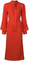 Thumbnail for your product : Victoria Beckham Buckled Neck Dress