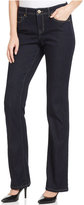 Thumbnail for your product : Style&Co. Tummy-Control Chevron Bootcut Jeans, Dark Wash