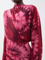 Thumbnail for your product : Johanna Ortiz Sunny Disposition Detachable-sleeve Tie-dye Dress