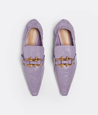 【BOTTEGA VENETA】 Madame Mocassins Bottega Veneta Madame Mocassins in White Zebra | FWRD