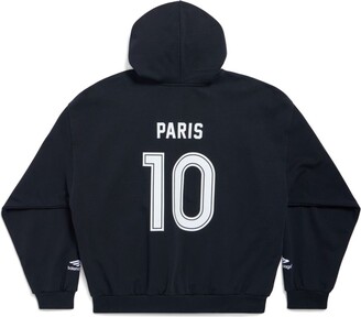 【国内発送★BALENCIAGA】PARIS SOCCER ジップアップ HOODIE 送料込み*BALENCIAGA*PARIS SOCCER ジップアップ HOODIE