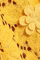 Thumbnail for your product : MICHAEL Michael Kors Floral-appliqued Corded Lace Dress