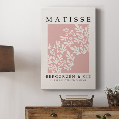 Alcott Hill Matisse CXXIX Framed Print -Gallery Wrapped Cavas