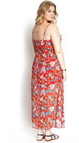 Thumbnail for your product : Forever 21 FOREVER 21+ garden goddess maxi dress