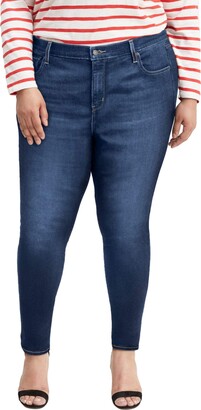Levi's Women's Premium Plus-Size 721 High Rise Skinny Jeans - ShopStyle