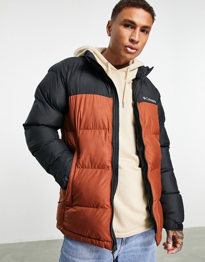 Columbia Pike Lake puffer jacket in rust - ShopStyle