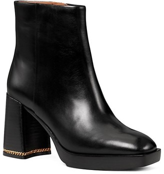 Tory Burch Ruby Leather Ankle Boots