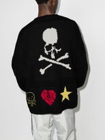 Thumbnail for your product : Mastermind Japan Intarsia Motif Cashmere Cardigan