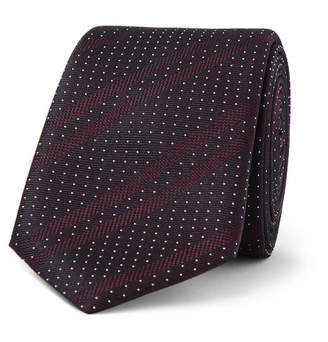 HUGO BOSS 6cm Silk-Jacquard Tie - Men - Burgundy