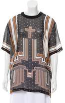 Thumbnail for your product : Givenchy Printed Silk Top w/ Tags