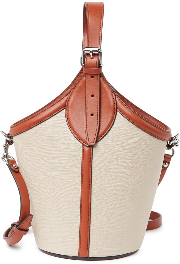 Rebecca Minkoff Pippa Leather Top Handle Bucket Bag ShopStyle