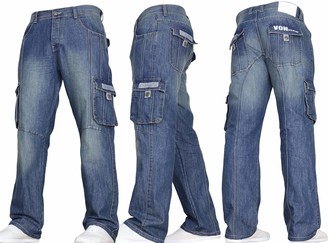 Cargo Denim Pants For Men | Shop the world’s largest collection of ...