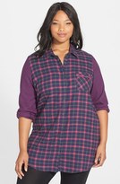 Thumbnail for your product : Make + Model Flannel Nightshirt (Plus Size)