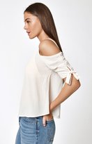 Thumbnail for your product : La Hearts Tie Detail Off-The-Shoulder Top