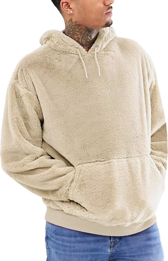 fleece fluffy pullover