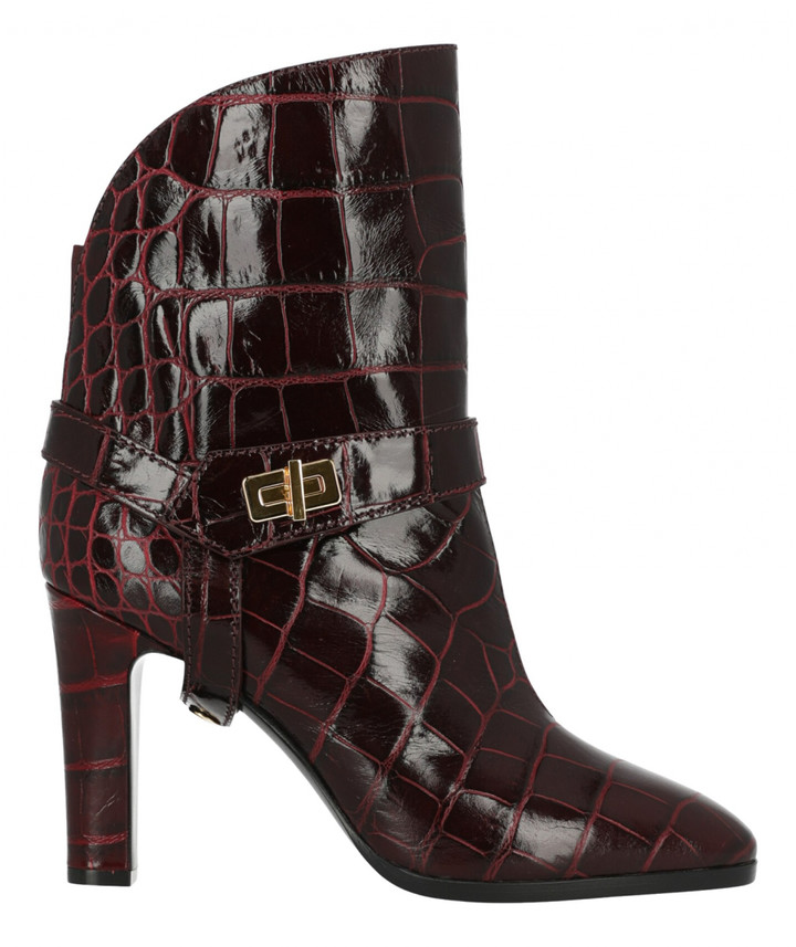 givenchy shark boots red