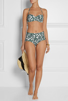 Thumbnail for your product : Tory Burch Issy printed underwired bikini