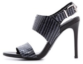 Thumbnail for your product : Acne Studios Tillie Snakeskin Sandals