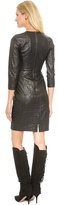 Thumbnail for your product : By Malene Birger Dimitros Croc Embossed Dress